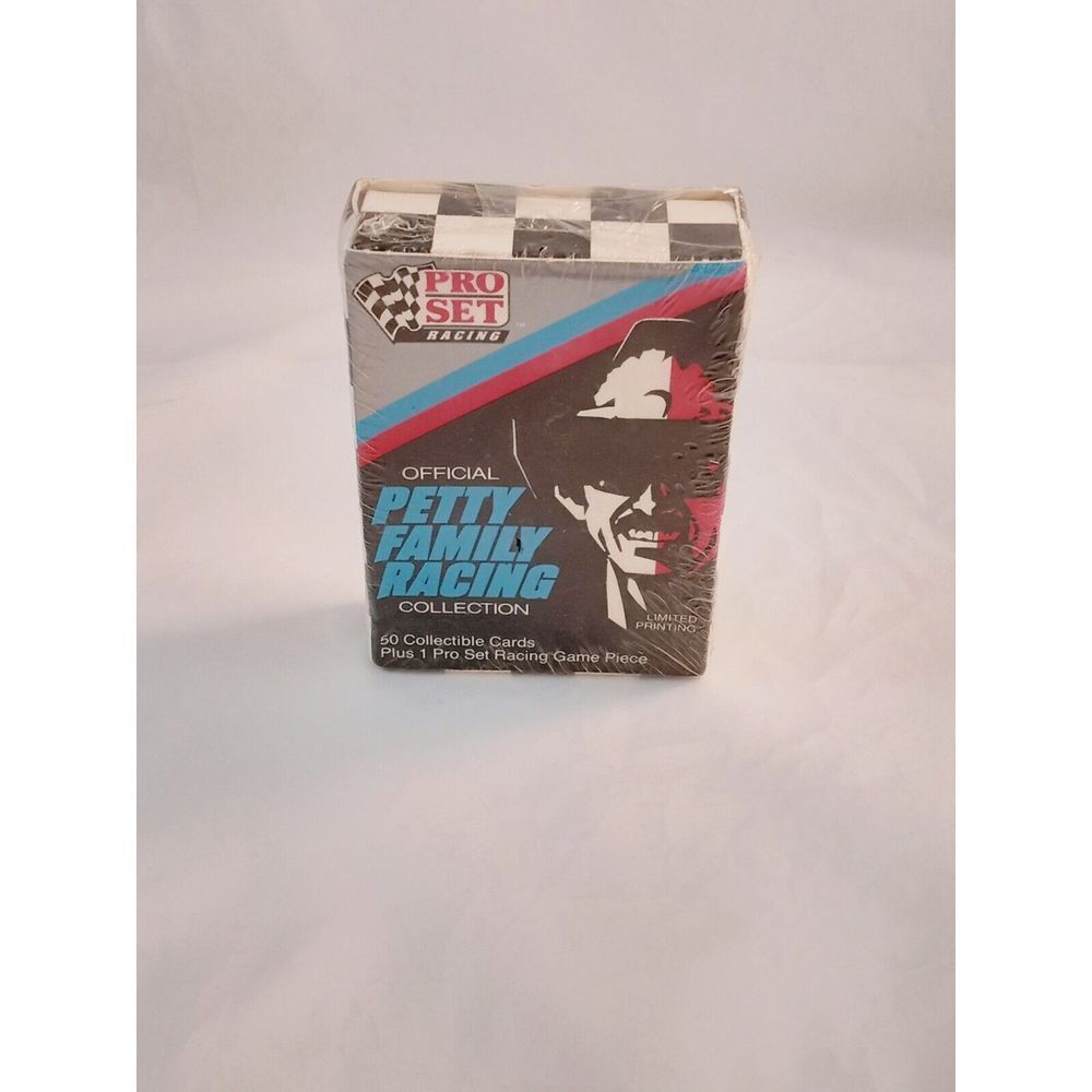 1991 PRO SET PETTY FAMILY RACING COLLECTION NEW, SEALED 50 CARD BOX + GAME PIECE